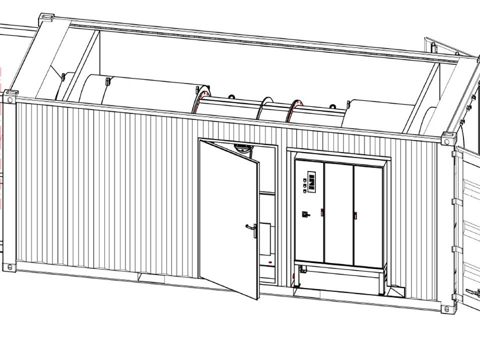 Korfmann fläktstation AL16-1600Ø 160kW