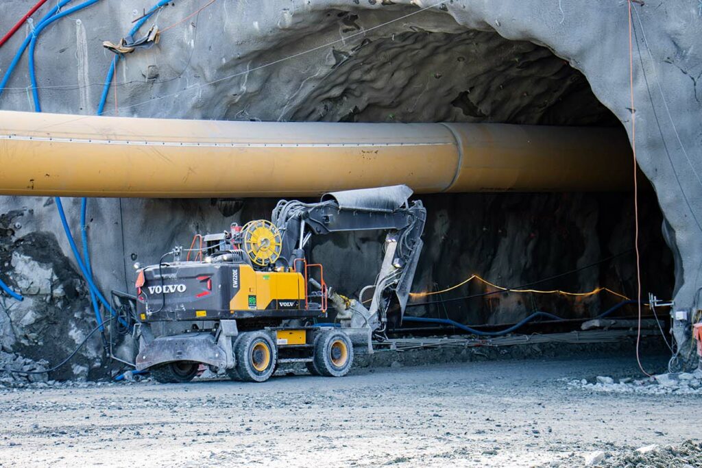 Så säkerställer Rental Group god ventilation och effektiv ljuddämpning i svenska tunnelprojekt